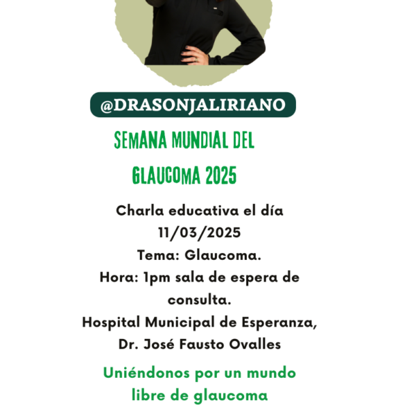 Charla informativa sobre Glaucoma